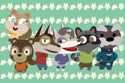 The Great Animal Wolf Crossing Pack Meme Template