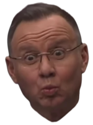 Dudu zdziwiony dziubek Meme Template
