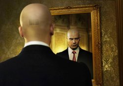 Hitman in Mirror Meme Template