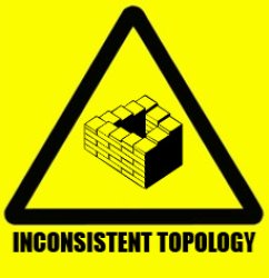 SCP Warning INCONSISTENT TOPOLOGY Label Meme Template