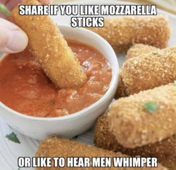 share if you like mozzarella sticks Meme Template