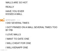 walls are so hot Meme Template