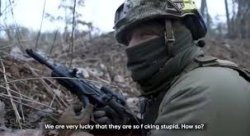 Ukrainian Soldier stupid enemy Meme Template