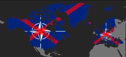 NATO Slave Revolt flag map Meme Template