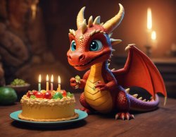 Dragon birthday Meme Template