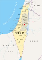 Map Israel Political Geography Meme Template