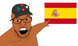 Spanish Soyjak Meme Template