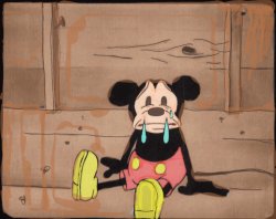Crying mickey mouse Meme Template