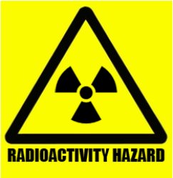 SCP Warning Radioactivity Hazard Label Meme Template