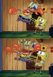 Spongebob Throttle Meme Template