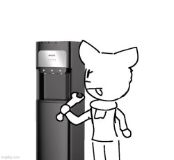 Scarf buildin' a dispenser(By Normalcore) Meme Template