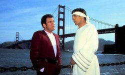 Kirk & Spock at the Golden Gate Bridge Meme Template