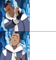 Sokka yes and no Meme Template