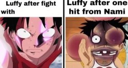 Luffy Fight Meme Template