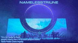 NamelessTriune Tame Impala announcement template Meme Template
