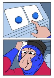 Snort - Two Buttons Meme Template