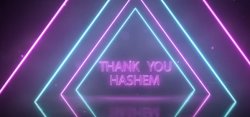 Thank you Hashem Meme Template
