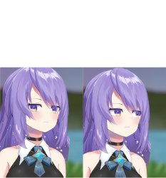 Awkward Look Moona Hoshinova Meme Template