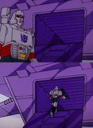 Megatron Skeletor meme Meme Template