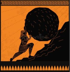 Sisyphus Meme Meme Template