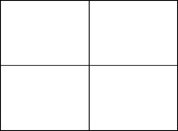 4 panel Meme Template
