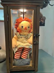 Raggedy Annabelle Meme Template