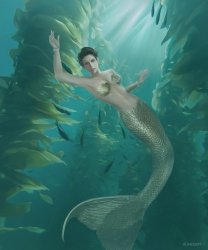 phone mermaid Meme Template