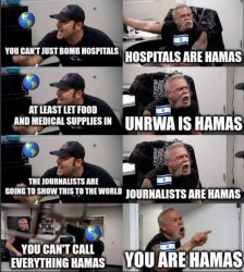 American Chopper Hamas Meme Template