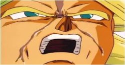 Broly confused Meme Template