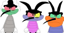 Angry Joey, Dee Dee, and Marky Meme Template