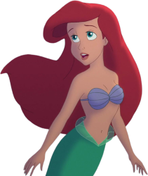 ariel wondering Meme Template