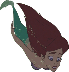 ariel diving Meme Template