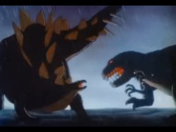 Stegosaurus vs T Rex Fantasia Meme Template