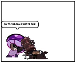 Shroomie Hater Jail Meme Template