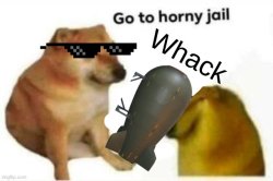 Doge Whack Meme Template