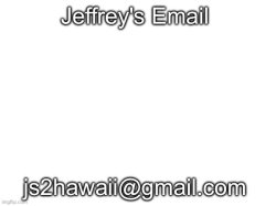 Jeffrey's Email Meme Template