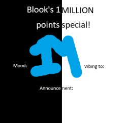 Blook 1 million pts temp Meme Template