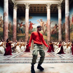 Drake hotline bling in rome Meme Template