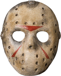 Jason voorhees’ mask transparent Meme Template