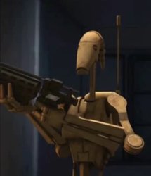 unidentified battle droid Meme Template