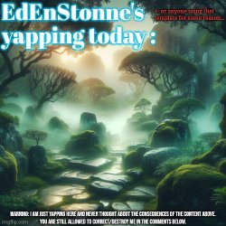 EdEnStonne's yapping template Meme Template