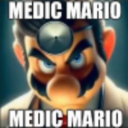 medic mario Meme Template