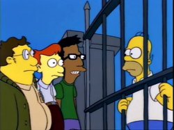 Homer Simpson Gate Nerds Meme Template