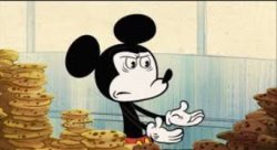 Mickey mouse annoyed Meme Template