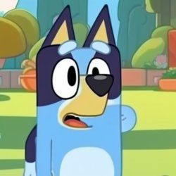 Random AI Generated Bluey Image... Meme Template