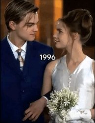 Romeo y Julieta Cine 1996 Leonardo DiCaprio Claire Danes Meme Template