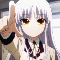 Anime girl pointing Meme Template