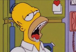 Homer Simpson Drooling Meme Template