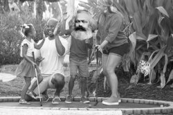 Marx Golfing Meme Template