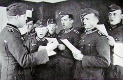 German soldiers singing Meme Template